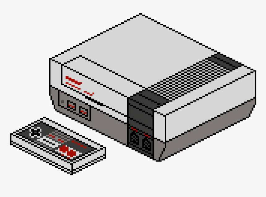 Nes Sprite By Greenguy312-d69ii0u - Nes Console Sprite, HD Png Download ...