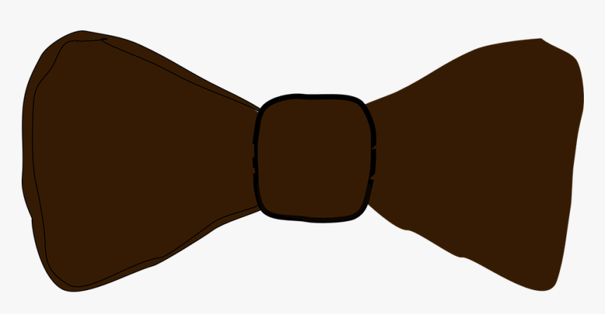 Brown Bow Tie Clipart, HD Png Download, Free Download