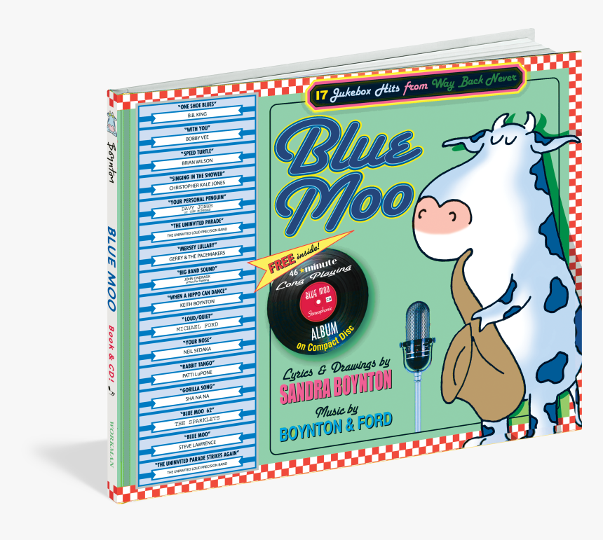 Moño Png , Png Download - Song Sandra Boynton Blue Moo, Transparent Png, Free Download