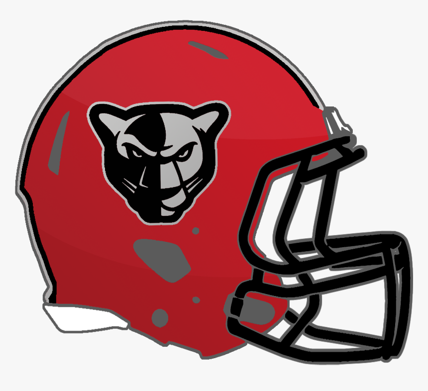 Mississippi High School Helmets A Petal Panthers - Black Football Helmet Vector, HD Png Download, Free Download