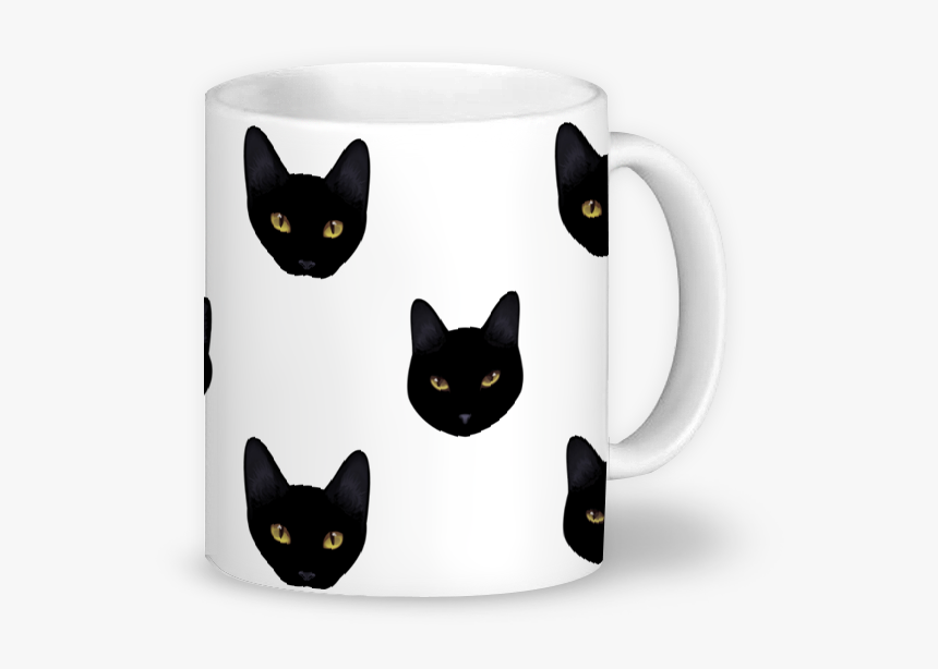 Caneca Gatos De Lucy Pherna - Black Cat, HD Png Download, Free Download