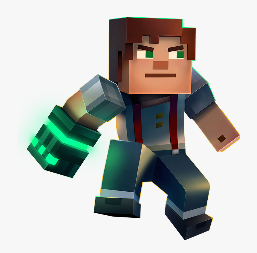 Minecraft - Minecraft Story Mode Season 2 Jesse Male, HD Png Download ...