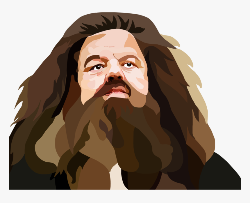 #rubeus #hagrid #rubeushagrid #gigante #giant #hogwarts - Hagrid Face Transparent Background, HD Png Download, Free Download