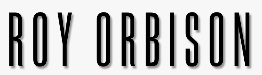 Roy Orbison Logo Png, Transparent Png, Free Download