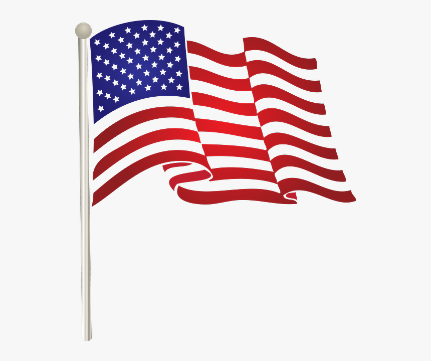 And Forever In Peace May You Wave Free Clip Art American Flag Hd Png Download Kindpng