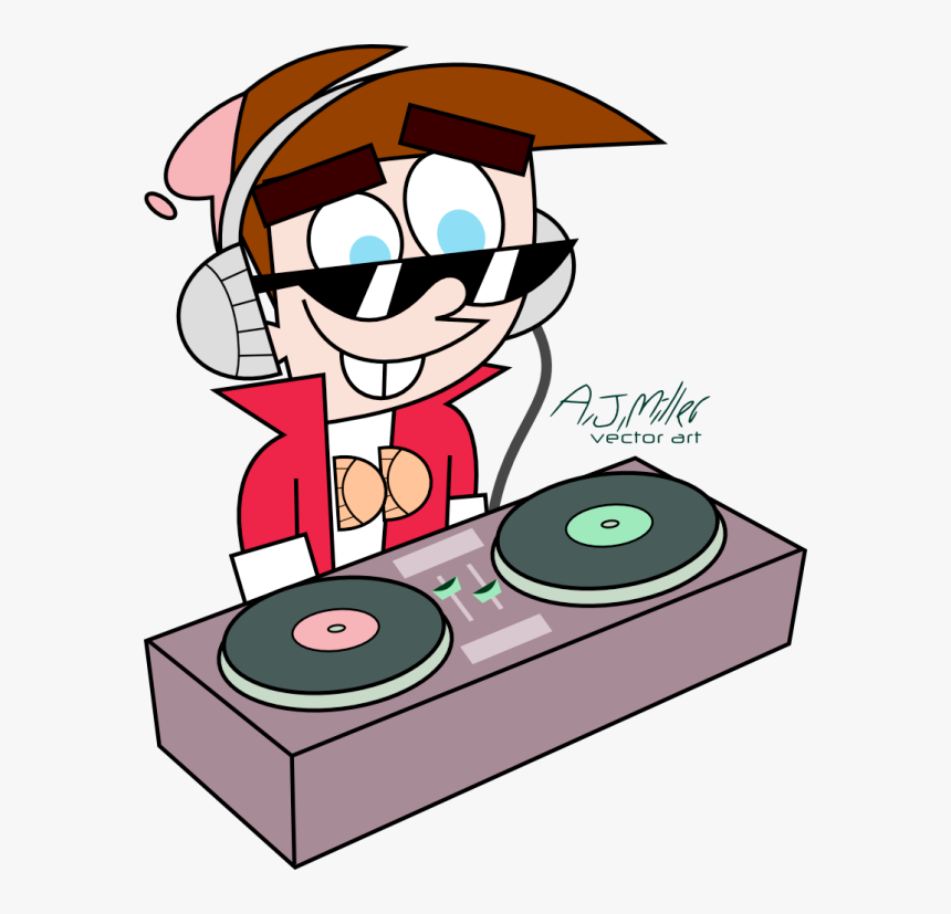 Dj Timmy Turner-tr404 - Timmy Turner Dj Png, Transparent Png, Free Download