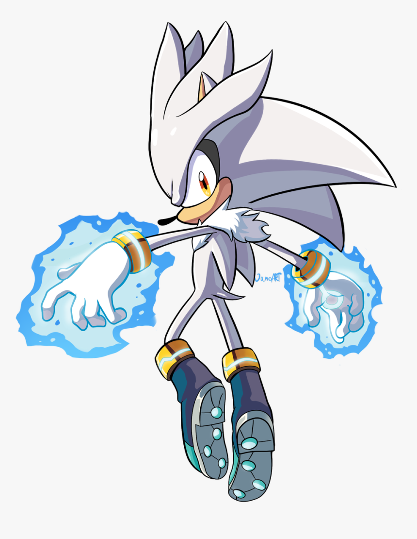 Silver The Hedgehog Drawing, HD Png Download kindpng