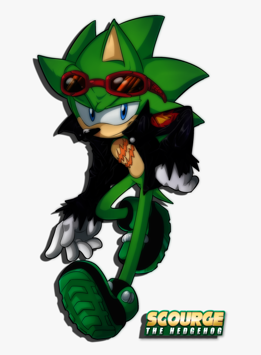 Scourge The Hedgehog - Scourge Fast, HD Png Download, Free Download