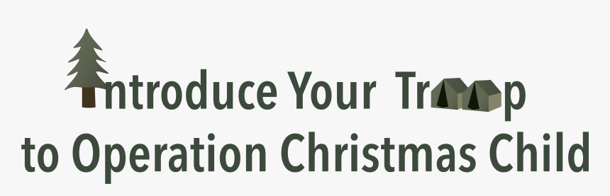 Introduce Your Troop To Operation Christmas Child - Christmas And Happy New Year, HD Png Download, Free Download