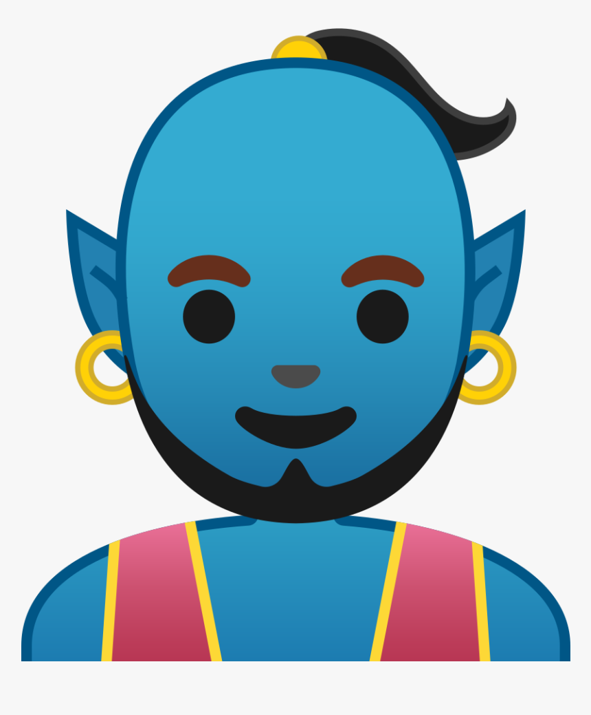 Man Genie Icon - Emoji, HD Png Download, Free Download