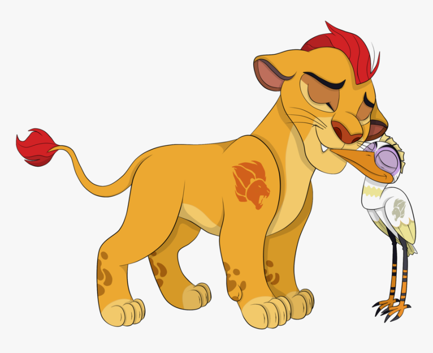 Ono The Keenest Of Sight On The Lion Guard Lion Guard Kion And Rani Hd Png Download Kindpng