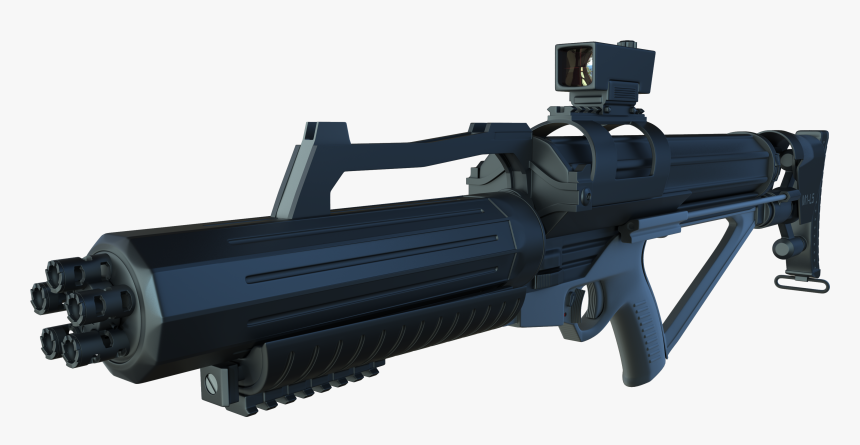 M1 L1 Triple Pulse Rifle Calico Minigun 3d Models - M1 L1 Triple Pulse Rifle, HD Png Download, Free Download