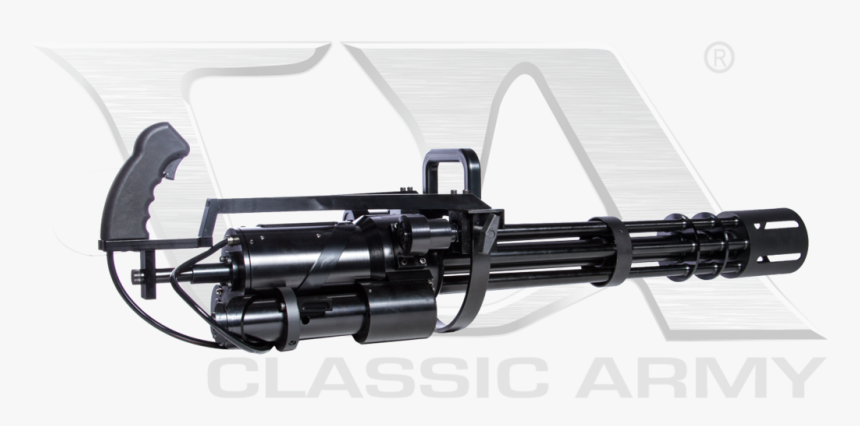 Airsoft Minigun, HD Png Download, Free Download