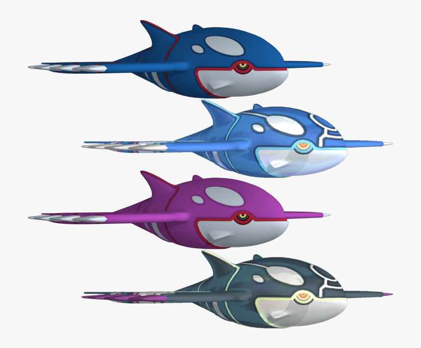 Download Zip Archive - Pokemon Kyogre 3d Model, HD Png Download, Free Download