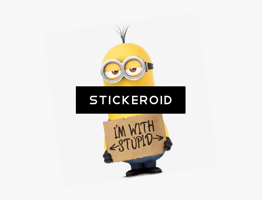 I"m With Stupid , Png Download - Cartoon, Transparent Png, Free Download