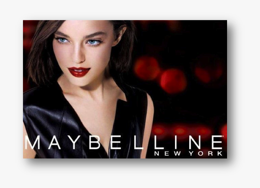 Maybe It's Maybelline Ad, HD Png Download kindpng