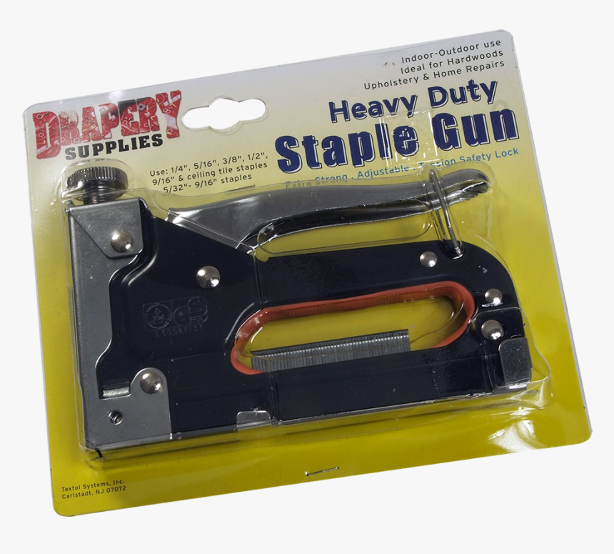 Heavy Duty Staple Gun - Hook, HD Png Download, Free Download