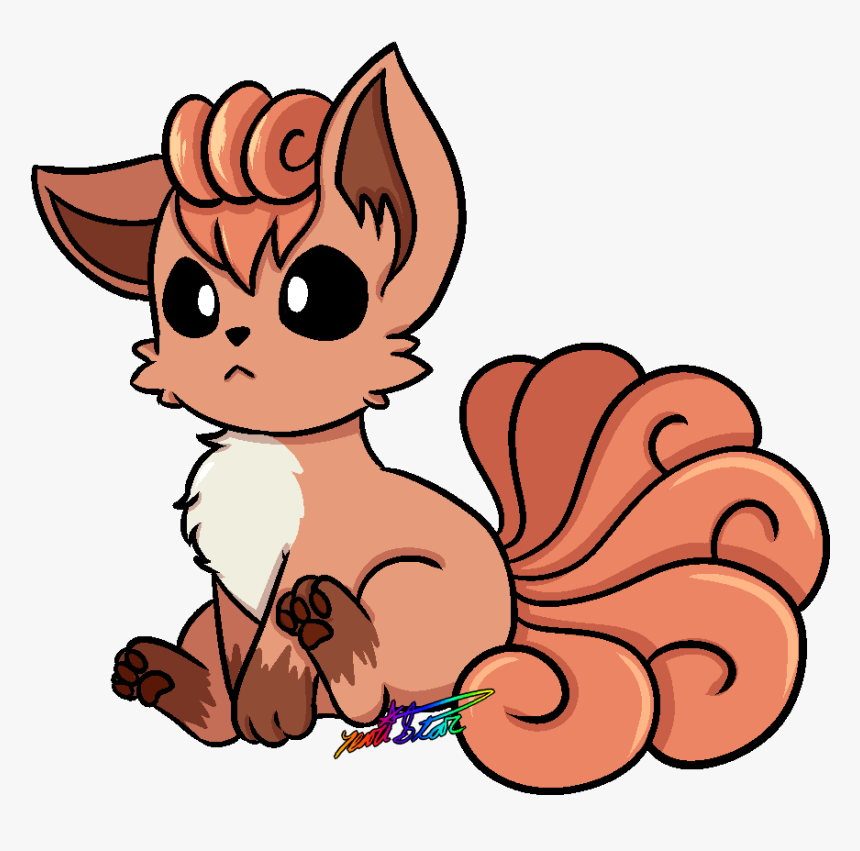 Vulpix - Cartoon, HD Png Download, Free Download