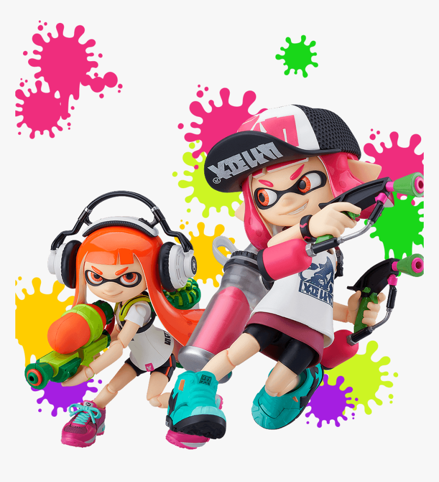 Pink Inkling In Splatoon, HD Png Download, Free Download