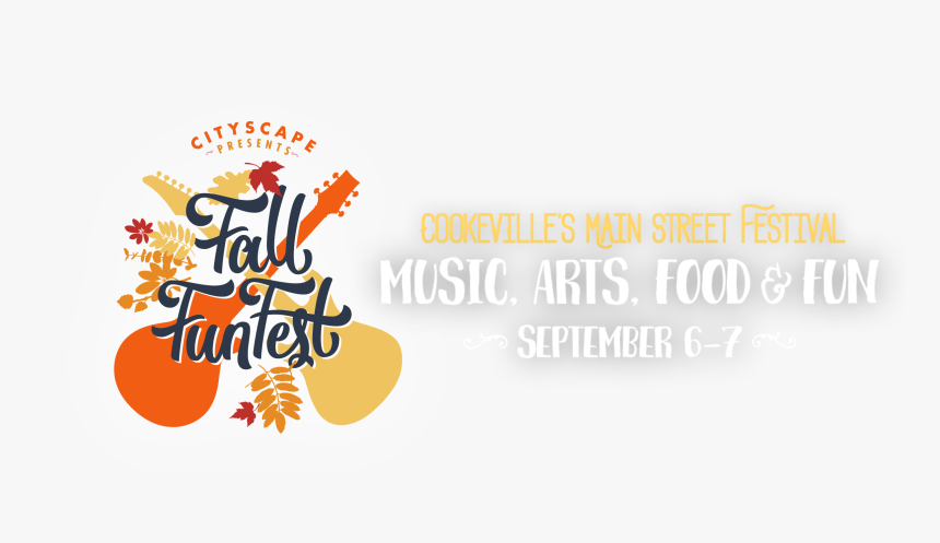 Cityscape"s Fall Funfest Logo - Cookeville Fall Fun Fest 2019, HD Png Download, Free Download