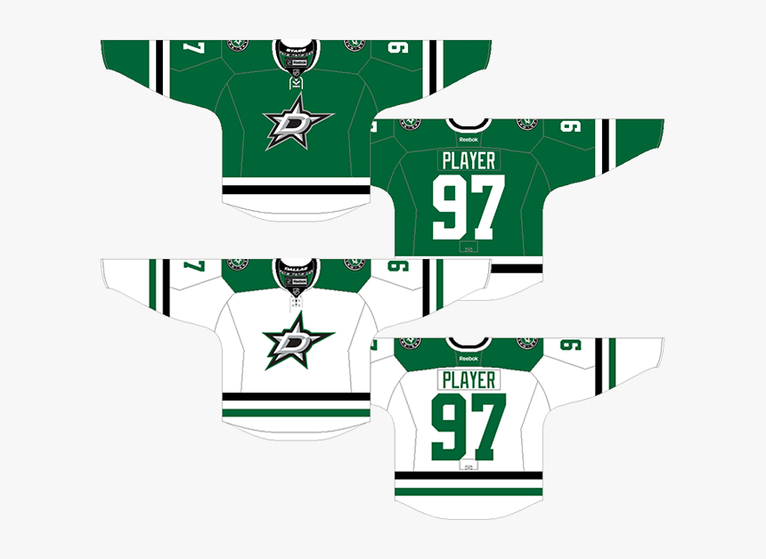 Dallas Stars Jersey Design, HD Png Download, Free Download