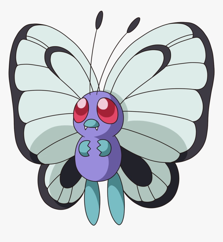 Butterfree Male - Imagenes De Butterfly Pokemon, HD Png Download, Free Download