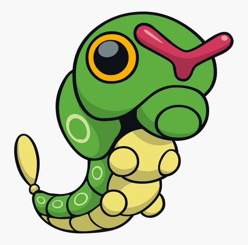 Caterpie Pokemon Clipart , Png Download - Pokemon Caterpie, Transparent Png, Free Download