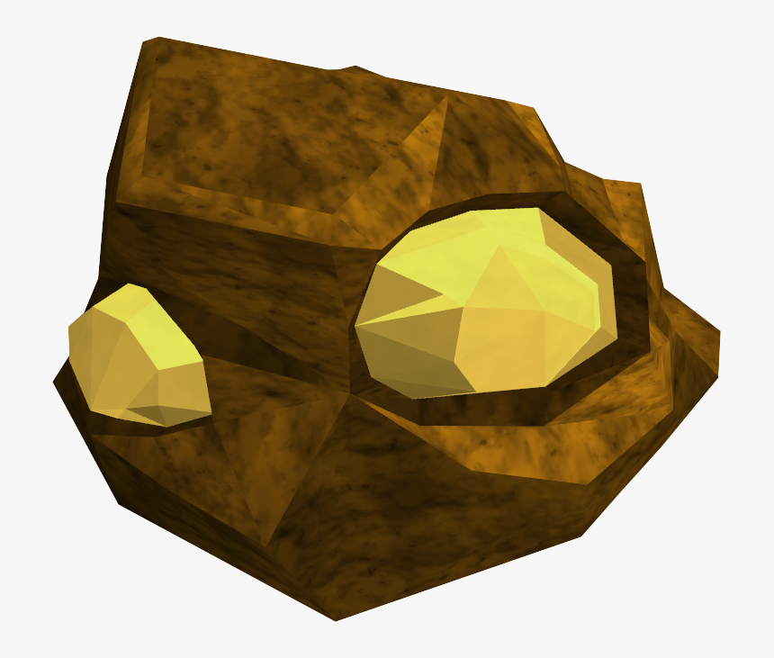 The Runescape Wiki - Gold Ore Clipart, HD Png Download, Free Download