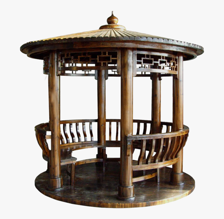 Gazebo 4 By Sherryjane Pluspn - Wooden Gazebo, HD Png Download, Free Download