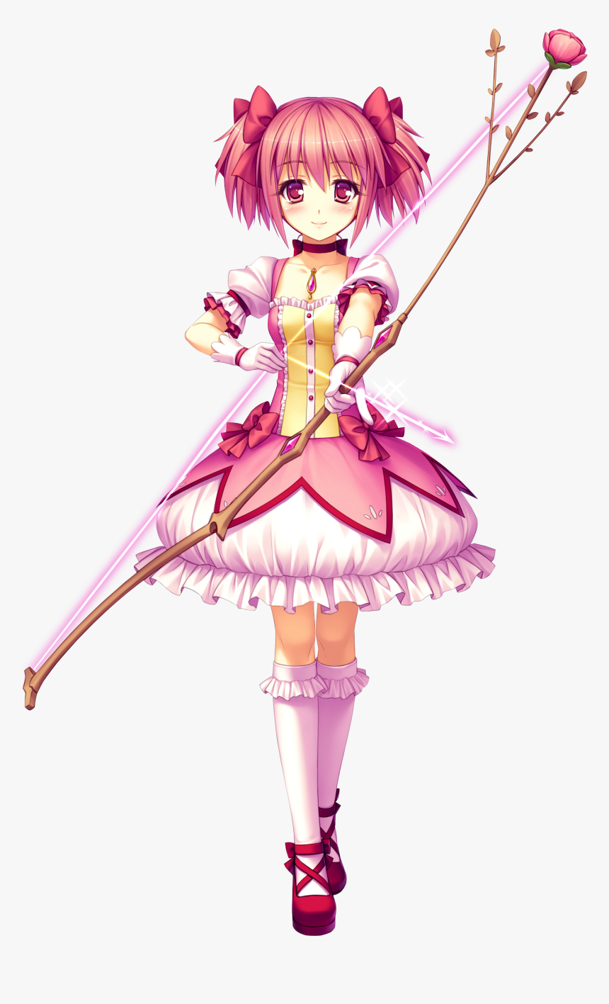 Universe Of Smash Bros Lawl - Madoka Magica Madoka Weapon, HD Png Download, Free Download