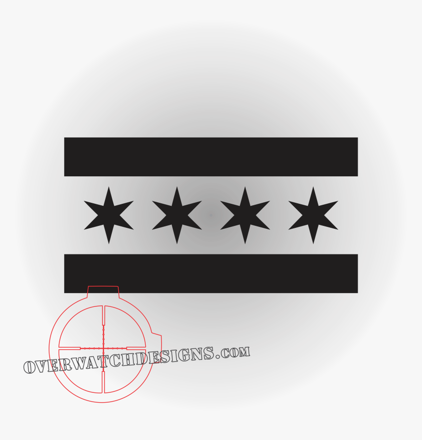 Chi Town Flag - Circle, HD Png Download, Free Download