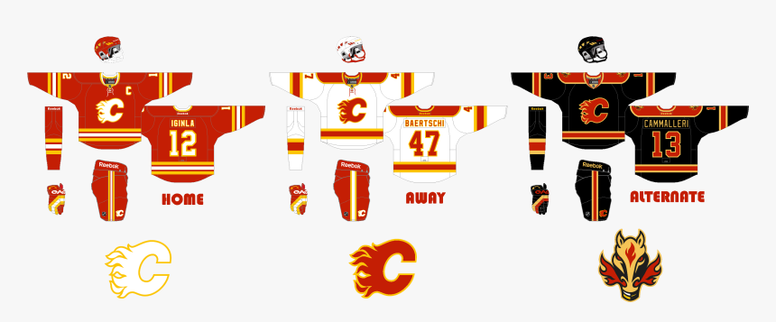 calgary flames retro white jersey