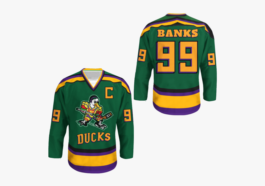 mighty ducks adam banks jersey