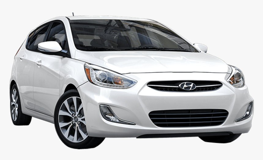 2016 Hyundai Accent - Hyundai Accent White 2016, HD Png Download, Free Download