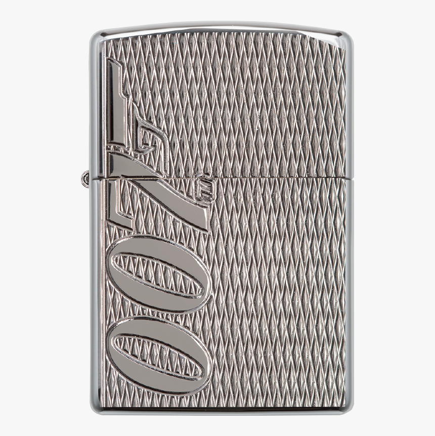 Chrome Chaine Wallet Png - Zippo 007, Transparent Png, Free Download