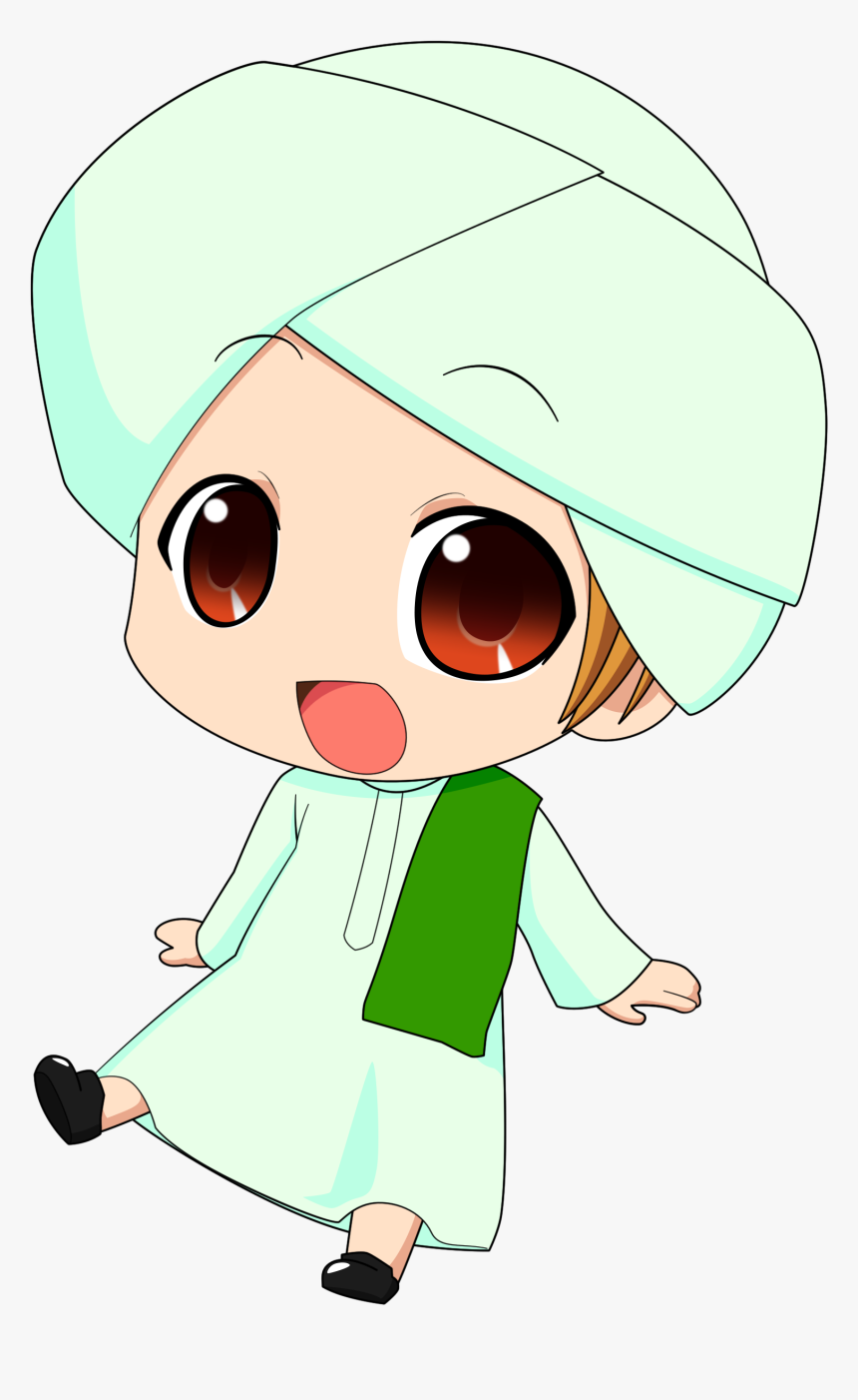 Islam Drawing Cute - Muslim Chibi Png, Transparent Png, Free Download