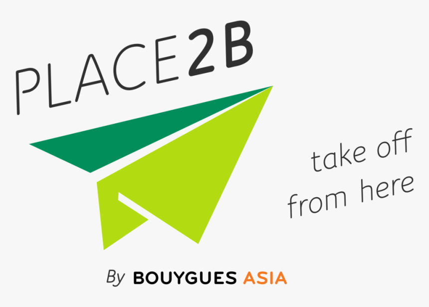 Logo P2b Take Off From Here - Graphic Design, HD Png Download, Free Download