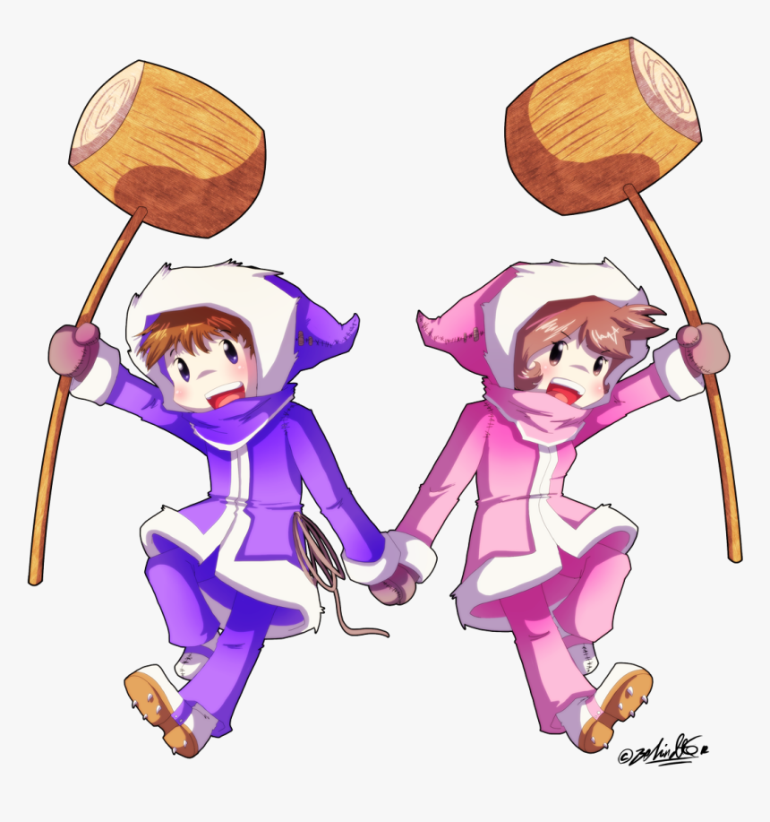 The Ice Climbers Render Art By Tamarinfrog - Ice Climbers Fan Art, HD Png Download, Free Download