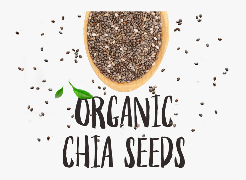 Organic Chia Seeds Text, HD Png Download, Free Download