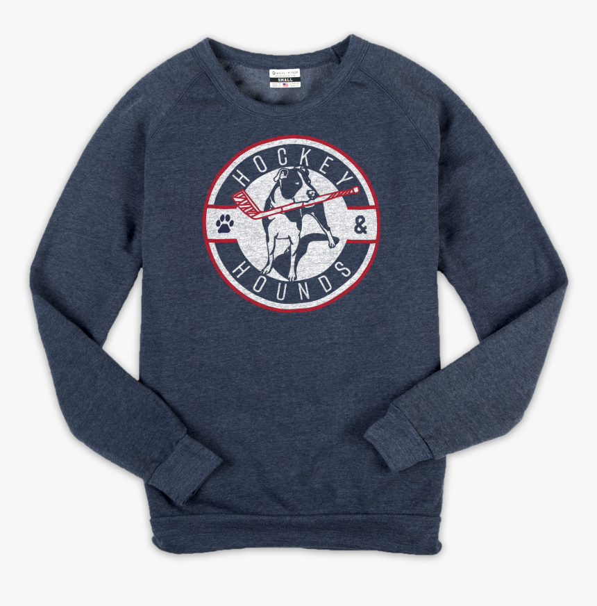 Hockey & Hounds Sweatshirt [tag] - Sweater, HD Png Download - kindpng
