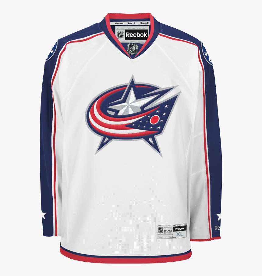 Columbus Blue Jackets White Jersey, HD Png Download, Free Download