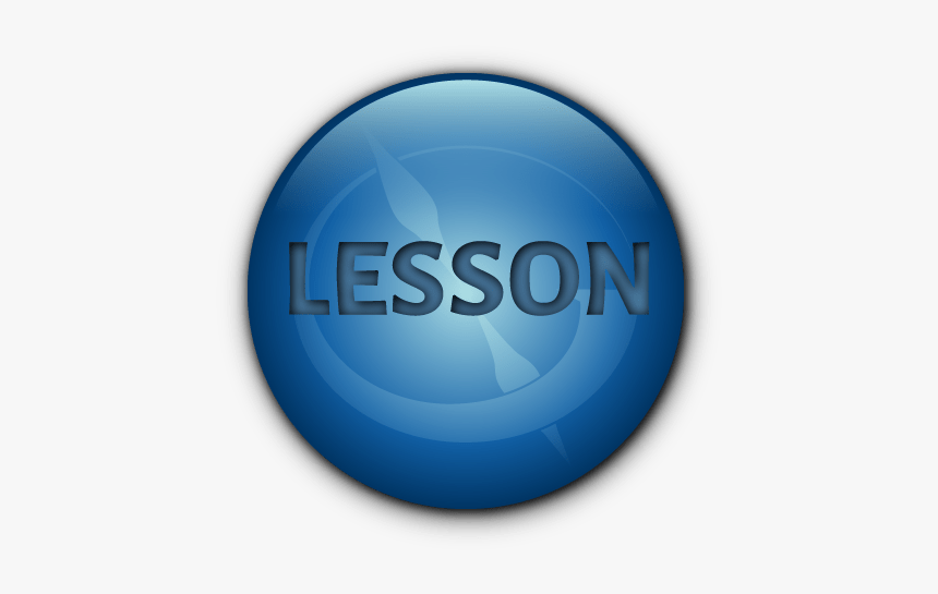 Lesson Button - Circle, HD Png Download, Free Download