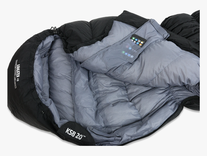 Down Sleeping Bag Black, HD Png Download, Free Download