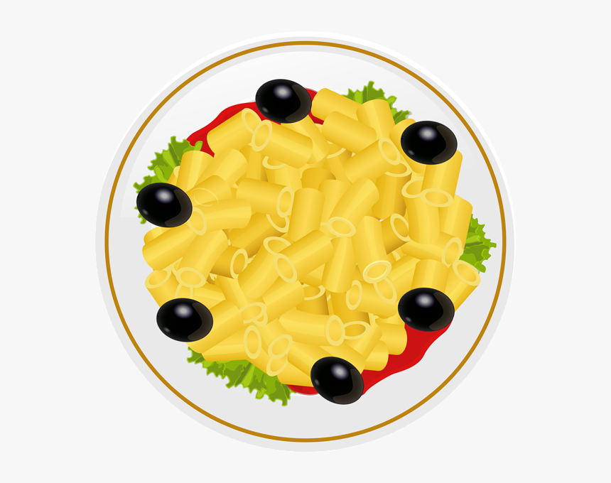 Food Plate Png - Pasta Png Clip Art, Transparent Png, Free Download