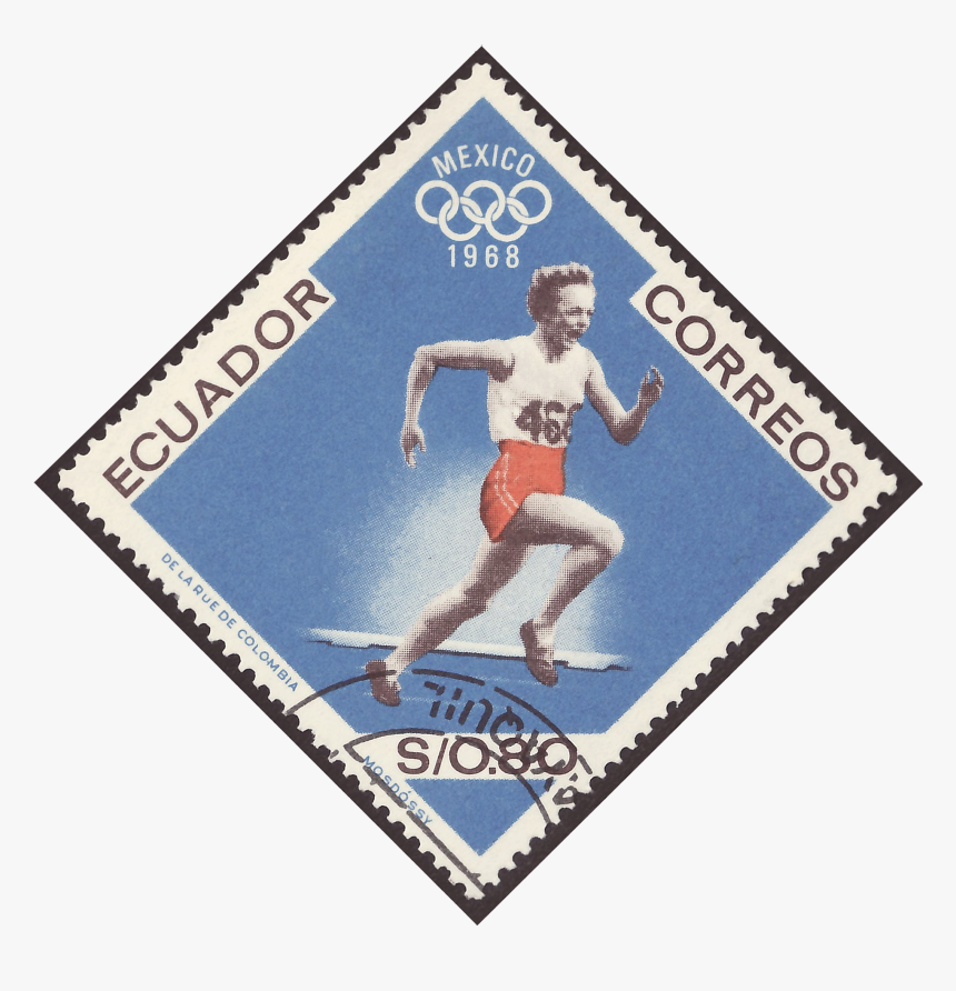 Ecu 1967 Minr1327 Pm B002 - Hungary Winter Olympics Stamp, HD Png Download, Free Download