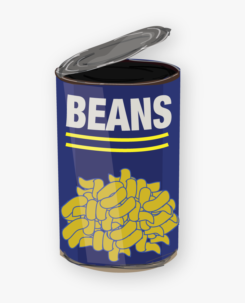 Metal Can Beans Z 500 - Can Of Beans Png, Transparent Png, Free Download