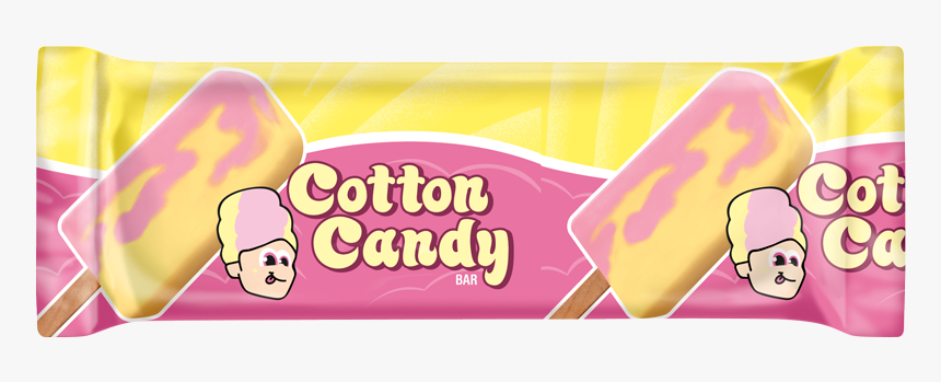 Cotton Candy Bar Ice Cream, HD Png Download, Free Download