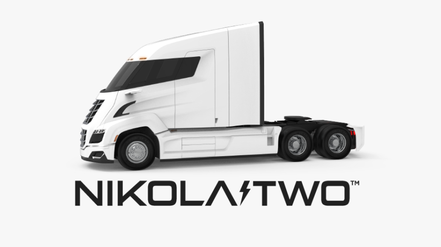 Nikola Two Logo2 - Nikola Fuel Cell Truck, HD Png Download, Free Download