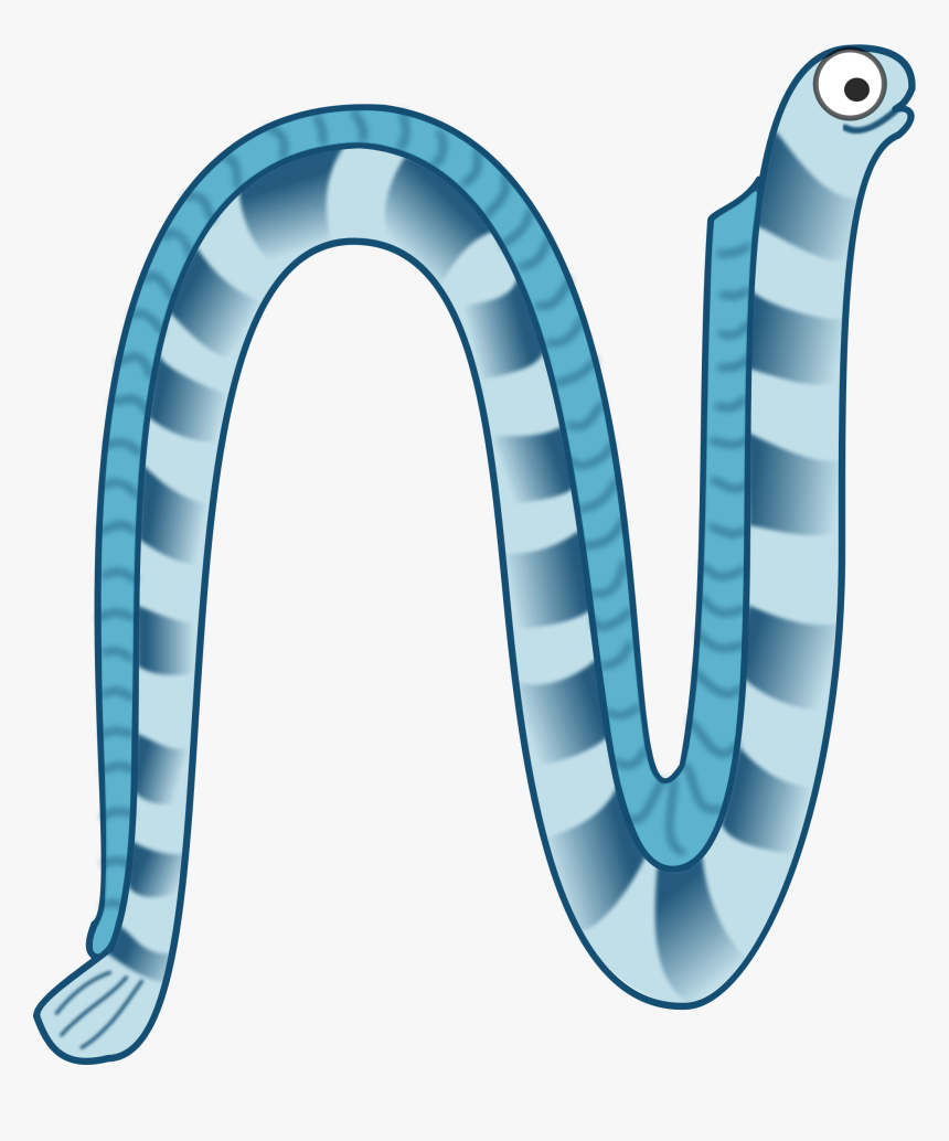 Sea Snake Svg Clip Arts - Sea Snake Clipart, HD Png Download, Free Download