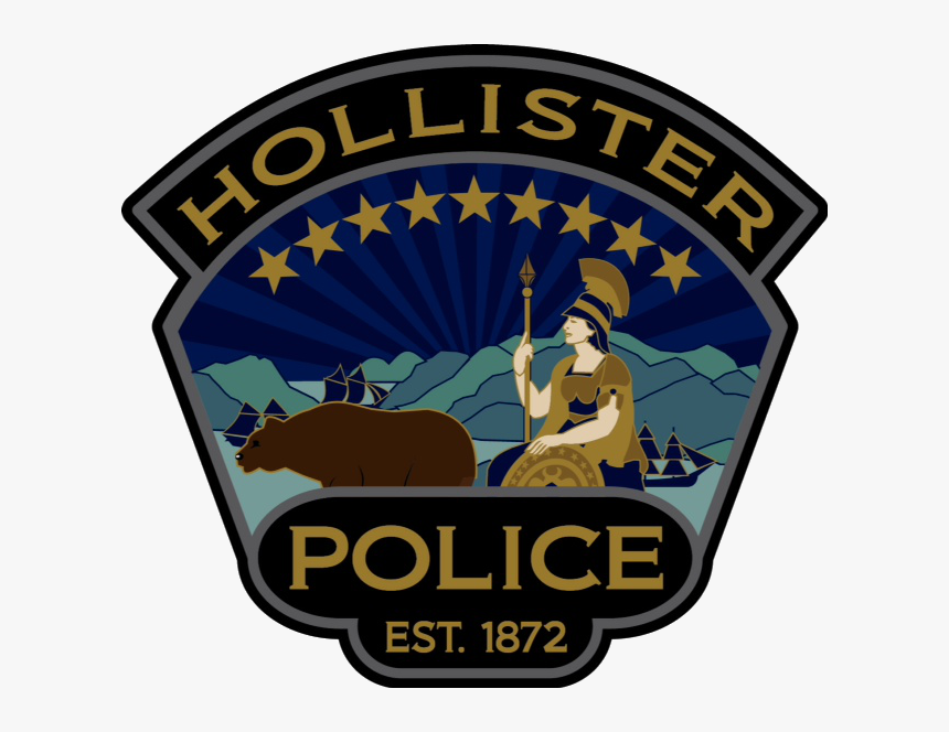 Hollister Police Patch - Hollister Police Department Patch, HD Png Download, Free Download